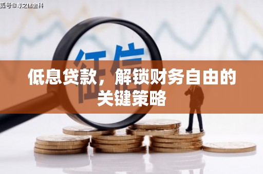 安次低息贷款，解锁财务自由的关键策略