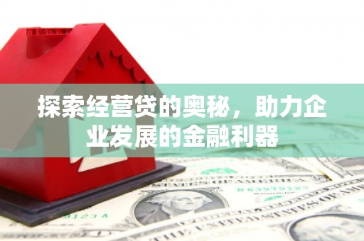 安次探索经营贷的奥秘，助力企业发展的金融利器