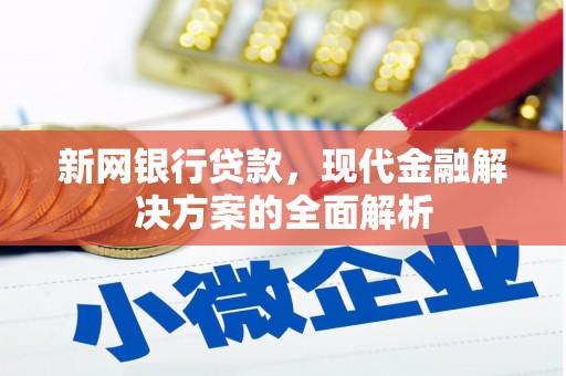 安次新网银行贷款，现代金融解决方案的全面解析
