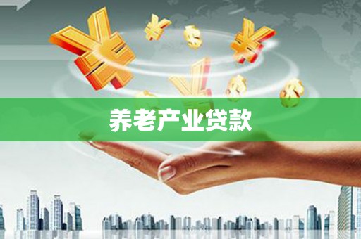 安次养老产业贷款